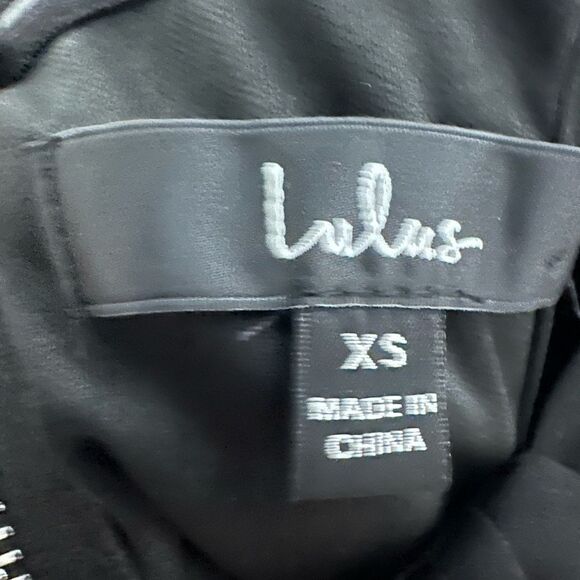Lulus Coctail Corset Dress Size XS Black Sleeveless Zip Back - Picture 5 of 8
